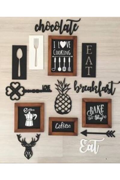 Ahşap Mutfak Panoları Mutfak Tabloları