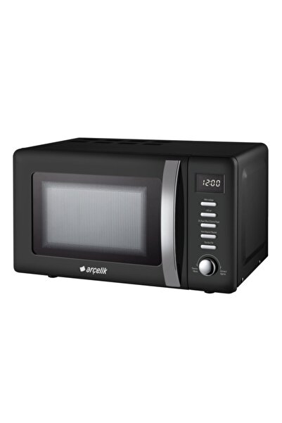 Arçelik MD 20 S Vintage Mikrodalga Fırın Siyah