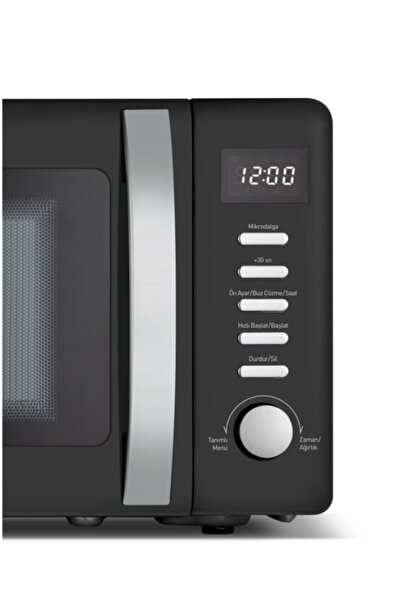 Arçelik MD 20 S Vintage Mikrodalga Fırın Siyah