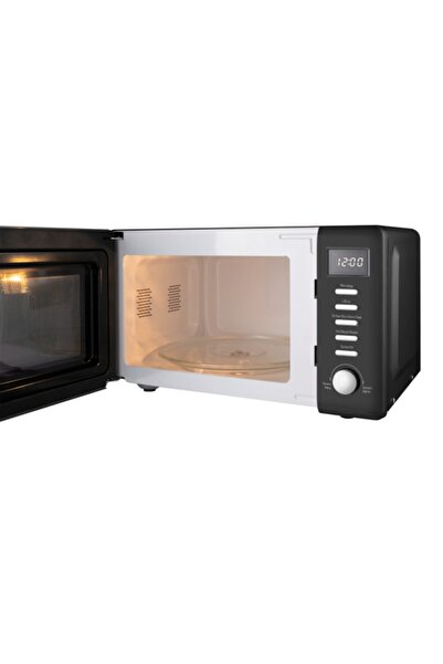 Arçelik MD 20 S Vintage Mikrodalga Fırın Siyah