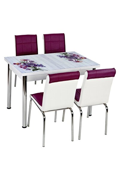 mor mutfak masasi takimi modelleri fiyatlari trendyol