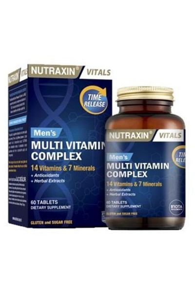 Nutraxin 60 Tablets Men's and Women's Multivitamin Complex