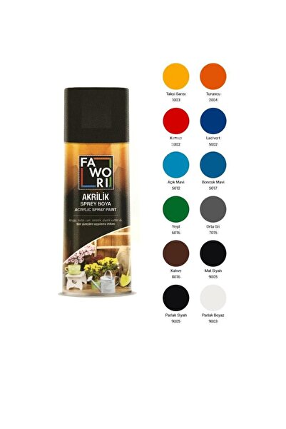 Fawori FWR AKR.SPREY RAL1023 KROM SARI 400ML