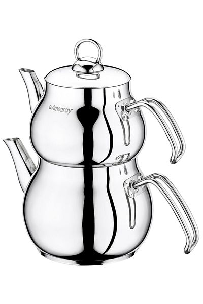 Evimsaray Yağmur Mini Size Teapot Set