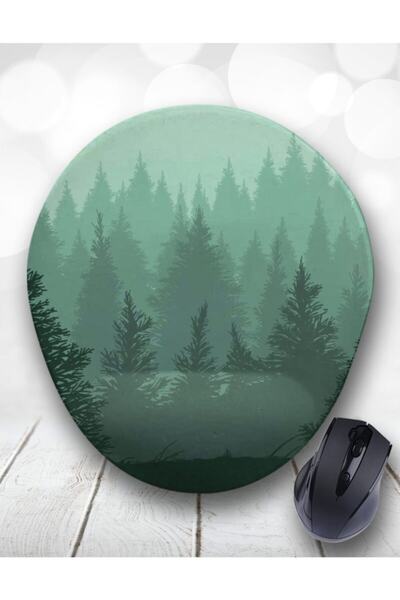 Atölye Çizgi Çamlık Doğa Bilek Destekli Mouse Pad