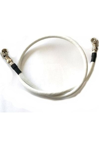 Baff Rg7 Ready Satellite Antenna Cable 3 Meters L Type 90 Degree F With Connector