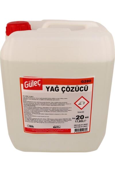 GÜLEÇ Yağ Çözücü 20 kg