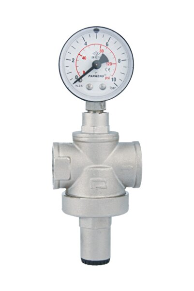 Pakkens 3/4" Manometreli Basınç Düşürücü