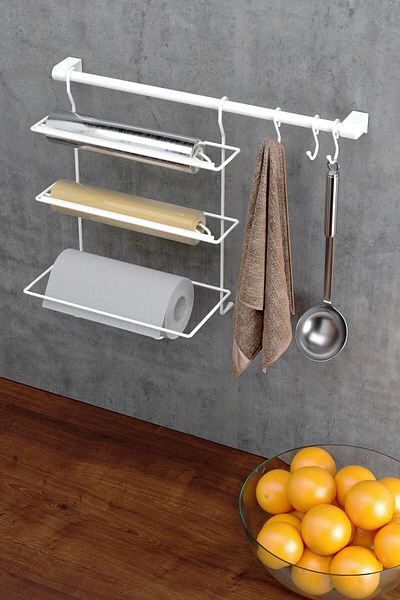 Teknotel White Noble Foil Dispenser - Mg032