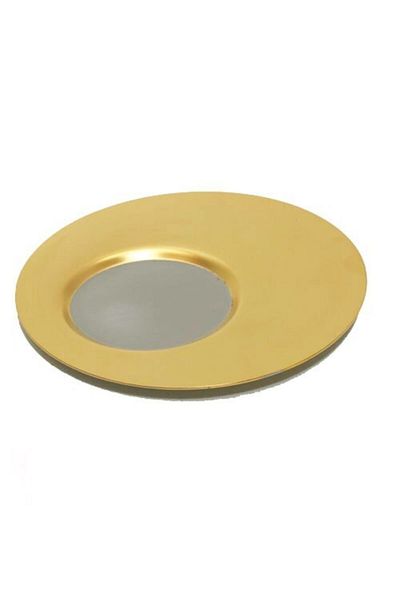 Narin Gold Decorated 12-Piece Saturn Tea Plate A74529