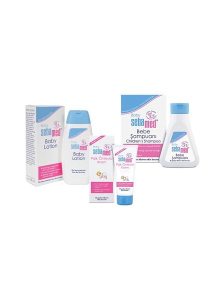 Sebamed طقم حمام أطفال (3 قطع)
