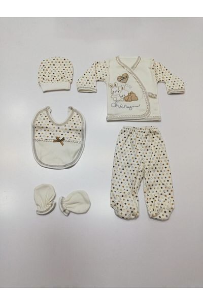 Bambino Cream Brown Hospital Exit 5 pcs