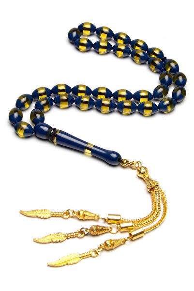 OTTOTESBİH Жовтий синій ароматичний порошок бурштиновий чотки