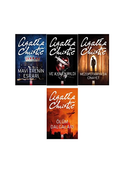 Altın Kitaplar Agatha Christie Seti 4'lü Kitap