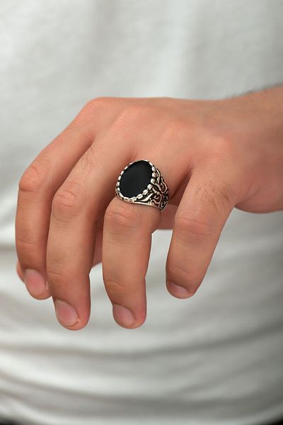 Ring 2025 silver man