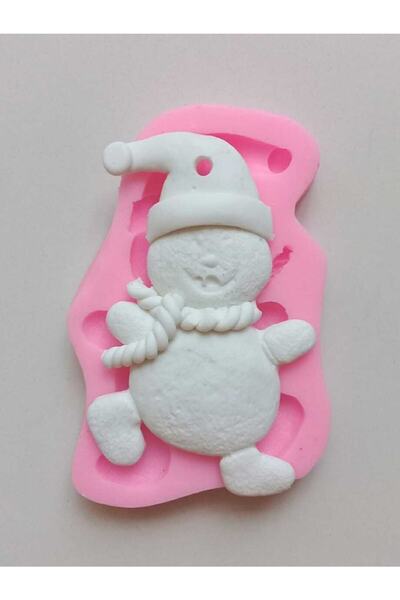Altınyapı Hobi Market Silicone Mold - Snowman Soap and Scented Stone Silicone...