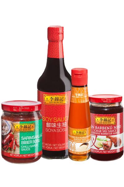 Lee Kum Kee Char Siu Soslu Et Paketi (char Siu Sos, Susam Yağı, Soya Sosu, Sa...