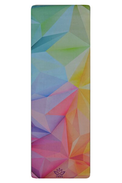 ovvo yoga Suede -tpe Sky Profesyonel Yoga Matı |