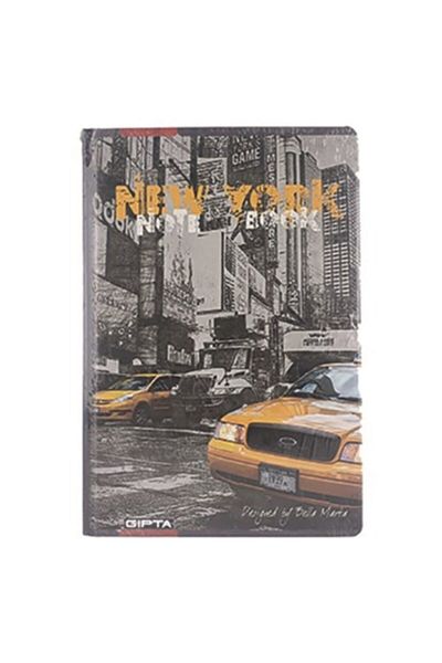 Gıpta Caiet Metropol cu frunze - 17x24, Hard 2436 New York