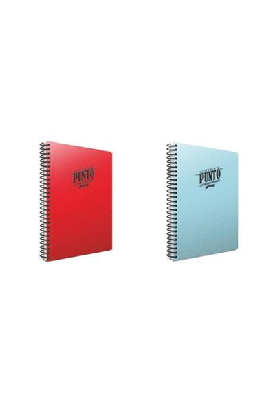 Gıpta Set de caiete Punto Spiral A4 60 Yap PP Cover Set de 2 carouri