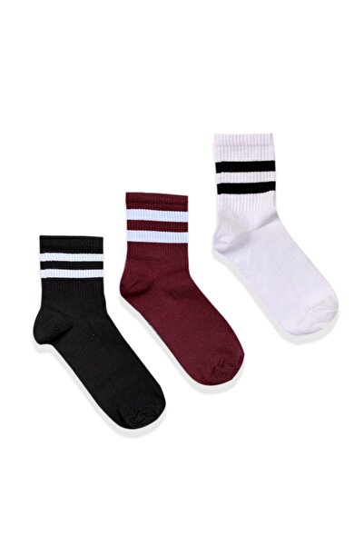 Socks Stations Трицветни тенис чорапи