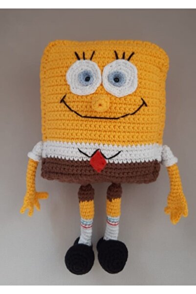 OYUNCAKPARK Sünger Bob Uyku Arkadaşı Amigurumi Organik Oyuncak