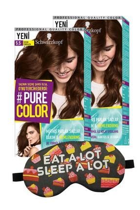 Pure Color 7 0 Buzlu Kestane X 2 Adet Uyku Bandi Trendyol