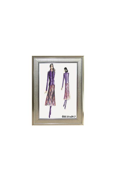 ÖZCANLAR ÇERÇEVE Silver Photo Frame