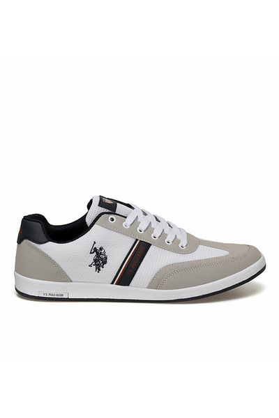 U.S. Polo Assn. Πόλο Ασν των ΗΠΑ. Ανδρικά αθλητικά παπούτσια Kares White