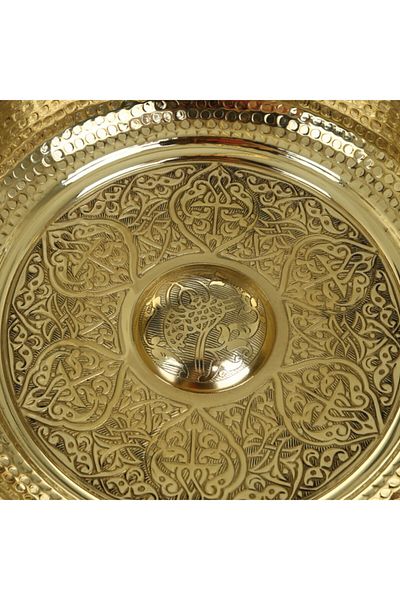 Saint Belisama Κίτρινη χάλκινη πέτρα μπάνιου 16cm