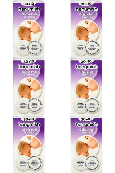 Hanymish 6X40 Breast Pad - 240 Pieces