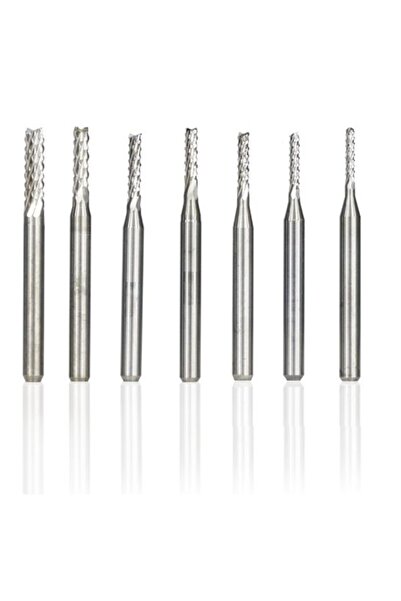 Depolife Dremel Benzeri Kalıpçı Taşlama Cnc Karbür Uç Seti Yoğun Çelik Tungst...