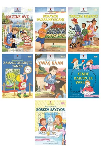Tübitak Yayınları Tübitak Mathematics Everywhere 7 Book Set (Ages 7+)