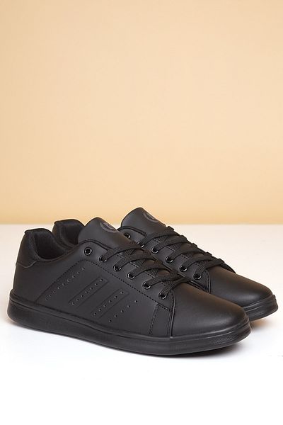 Pierre Cardin Pcs-10152 Μαύρα ανδρικά casual αθλητικά παπούτσια