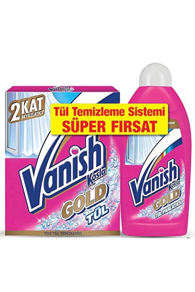 Vanish Kosla Gold Toz Tül Temizleyici 450 Ml Parlatıcı Hediyeli