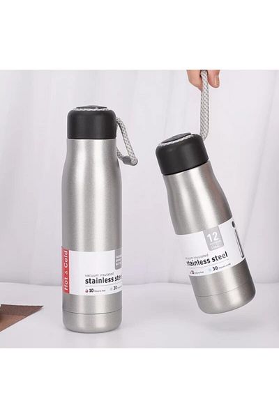 Tasarım Evi 10 Hours Hot Thermos Cup Double Layer Stainless Steel 600 Ml