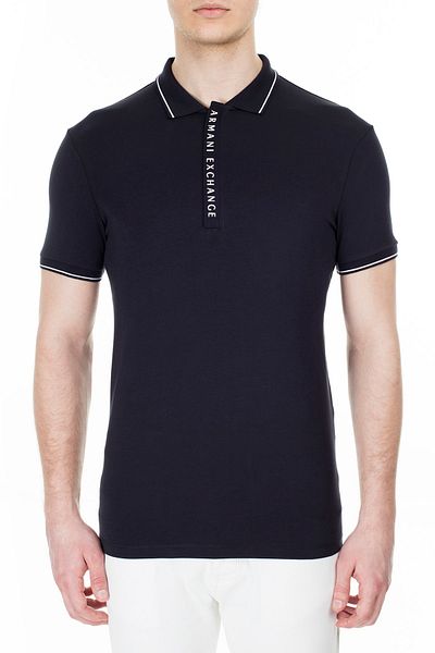 Armani Exchange Ανδρικό μπλουζάκι πόλο - 8nzf71 Zjh2z 1510