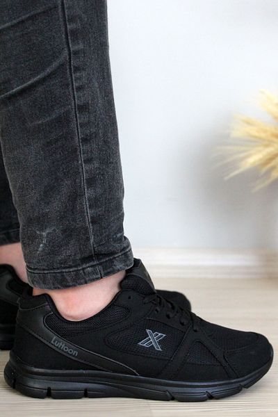 Giyyin Unisex Μαύρο Sneakers - Ltn0251
