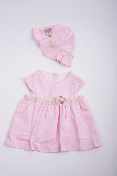 Capps Baby Girl Baby Girl Dress Pink