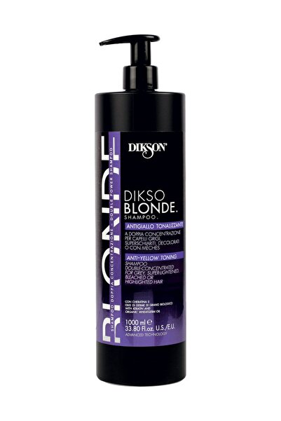 Dikson Dıkso Blonde Anti- Yellow Purple Shampoo - 1000 ml