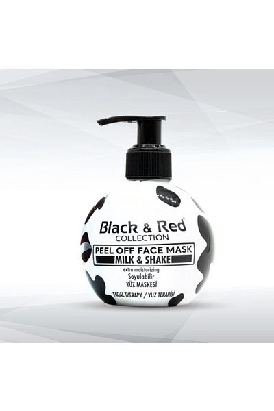 Black Red Milk&Shake Peel-Off Face Mask 250 gr