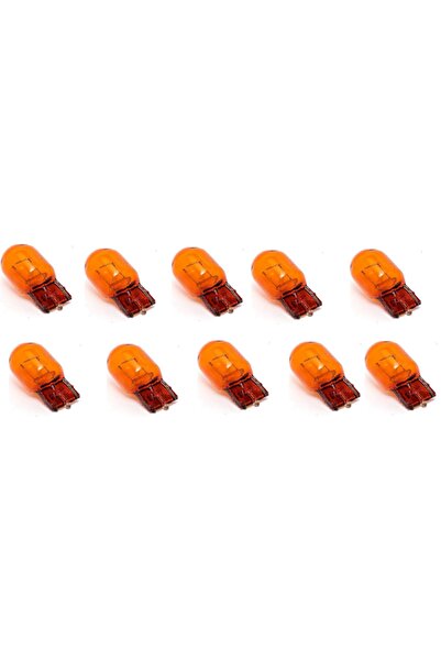 Osram 2827 Wy5w Amber Dipsiz Ampul 12 Volt Orijinal 10 Adet