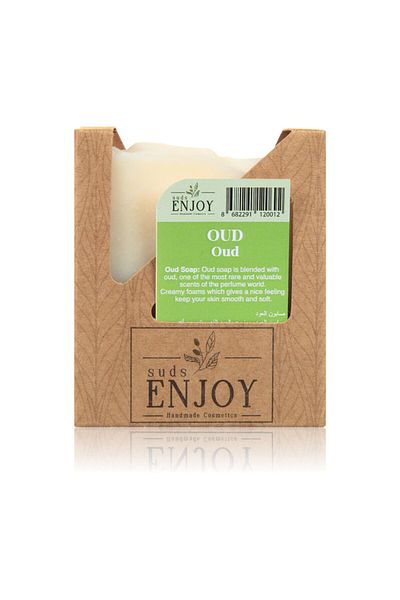 Enjoy Natural Oud Handmade Face, Hair and Body Soap 100 gr