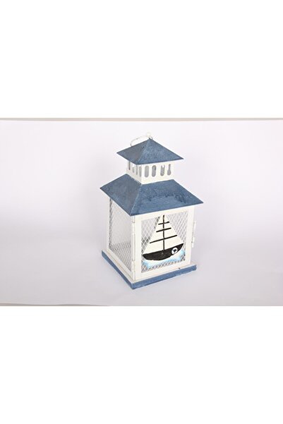 Globy Kare Tealight Mumluk Desenli