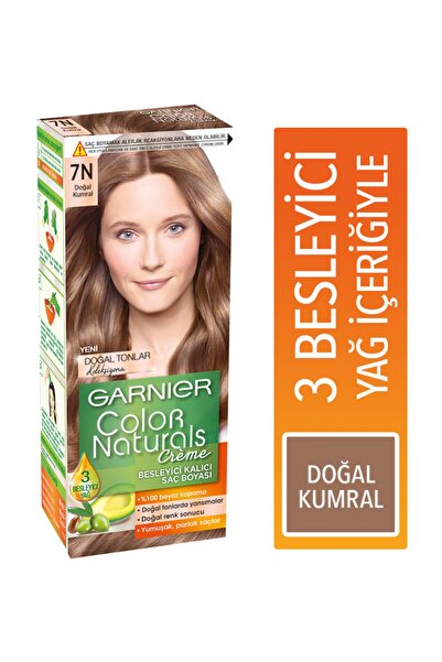 Garnier Color Naturals Saç Boyası 7N Doğal Kumral