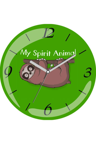 3M Ceas de perete din sticlă autentică Tembel Hayat Silent Acar Bombeli