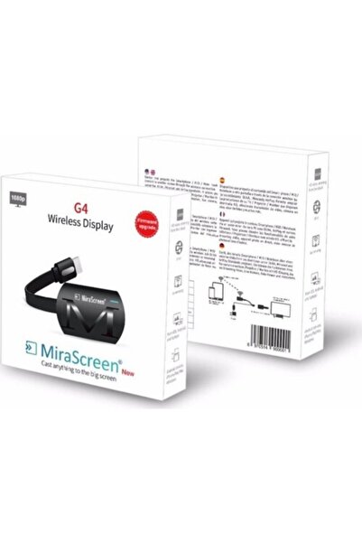 MiraScreen G4 Yeni Sürüm Kablosuz Görüntü Aktarım Cihazı Hd 1080