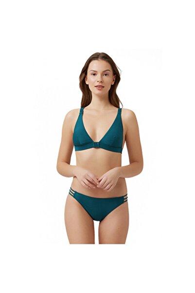 Kom Kadın Yeşil Yvet Bikini Takımı