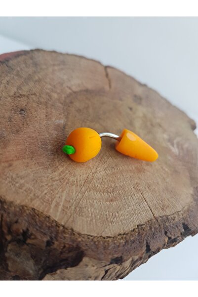 Karınca Piercing Havuç Göbek Piercing