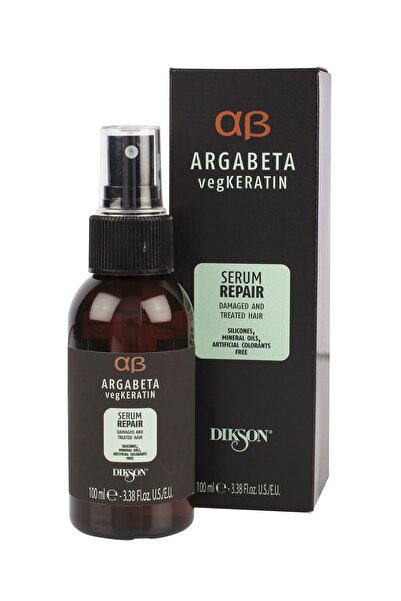 Dikson Arga Beta Yeniden Yapılandırıcı Bitkisel Keratin Serum- Yıpranmış Saçlar 100 Ml